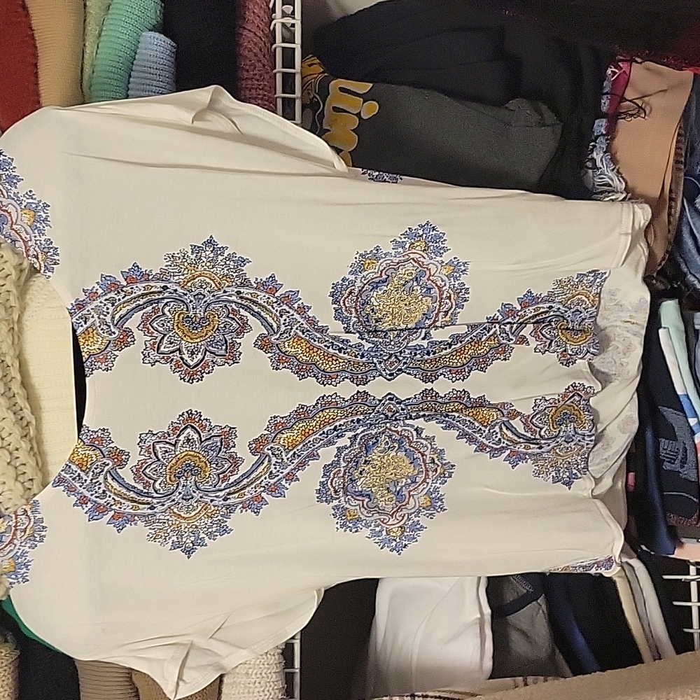 Open back shirt